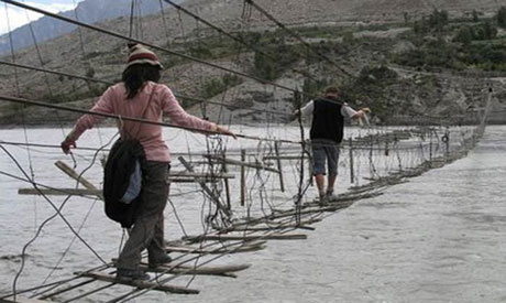Dünyanın En Tehlikeli Köprüleri