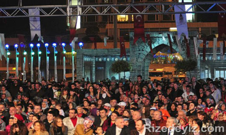 Taksim`de Rize Rüzgarı