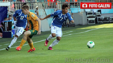 El Salvador-Avustralya Rize`de Karşılaştı