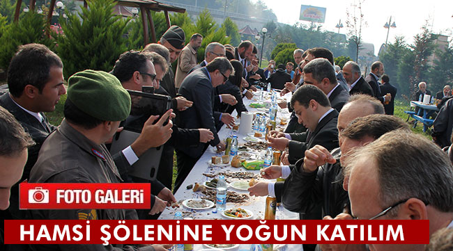 İyidere`de Hamsi Şöleni