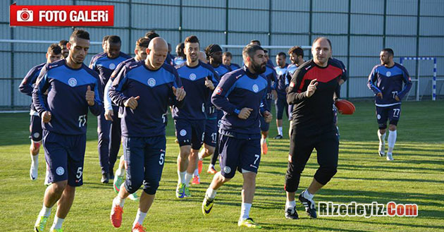 Ç.Rizespor Akhisar Belediyespor Maçı Hazırlıkları