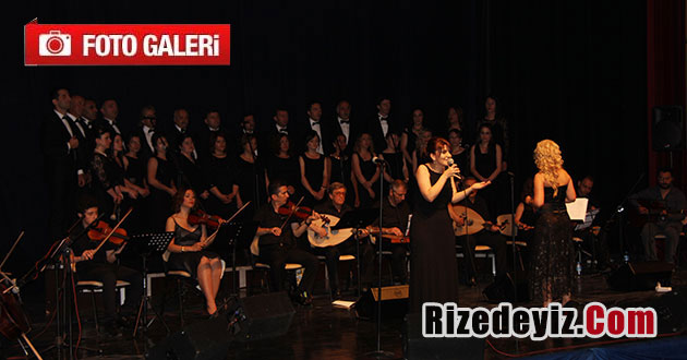Rize`de Muhteşem Konser
