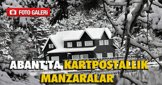 Abant`ta kartpostallık manzaralar