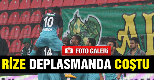 Akhisar Rizespor Maçın Fotoğrafları