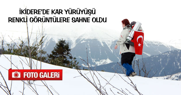 Kaçkarlara Doğru Kar Yürüyüşü