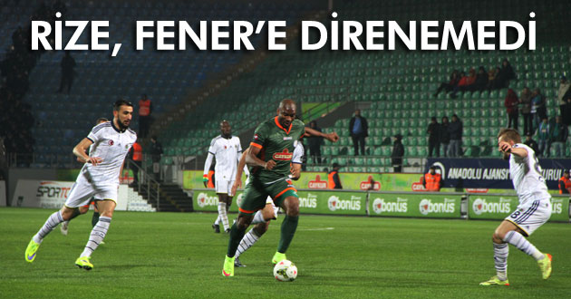 Çaykur Rizespor - Fenerbahçe