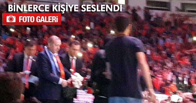 Cumhurbaşkanı Erdoğan Rizelilerle Buluştu