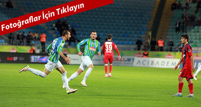 Çaykur Rizespor Mersin İdmanyurdu maçından Kareler