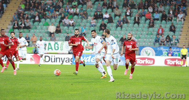 Ç.Rizespor Gaziantepspor Maçından Kareler