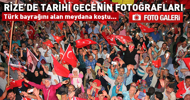 Demokrasi Meydanında Binler Buluştu