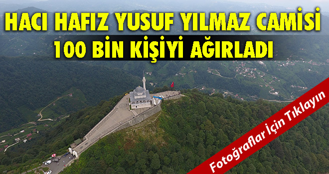Erdoğan`ın Açtığı Cami 100 Bin Kişiyi Ağırladı