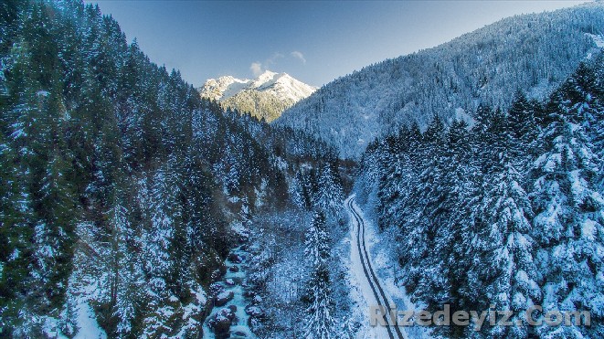 Kaçkarlar Beyaza Büründü