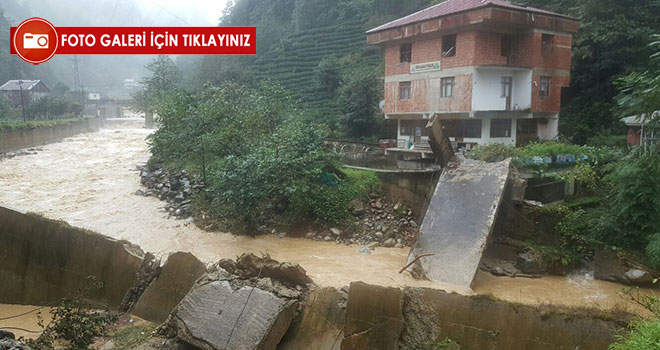 Rize`de Heyelan Foto Galerisi