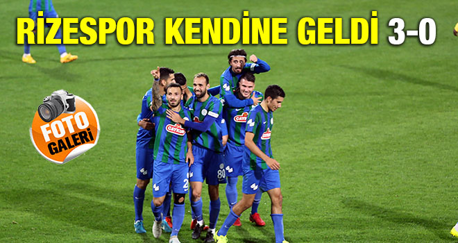 Çaykur Rizespor - İstanbulspor Maçından Kareler