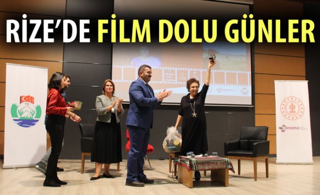 Rize'de Film Festivalinin Ödül Töreni Yapıldı