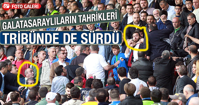 Albayrak'ın oğlu tribünü birbirine kattı