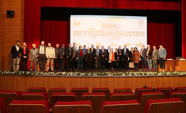 Rize'de Meyvecilik Çalıştayı Yapıldı