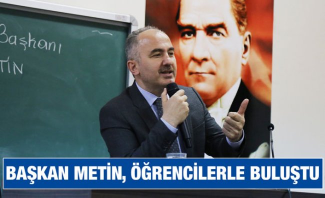 Başkan Metin, 'Kariyer Günleri'ne Katıldı