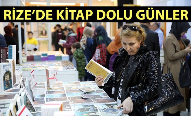 Rize'de 2'nci Kitap Fuarı'nın Resmi Açılışı Yapıldı