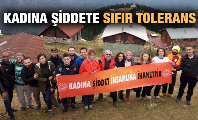 Rize, Kadına Şiddete Karşı Tek Ses Oldu
