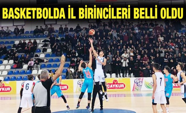 Gençler Basketbol İl Birinciliği Sona Erdi