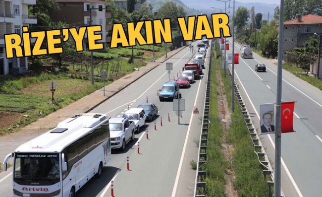 Rize Dışındaki Çay Üreticileri Kente Dönmeye Başladı