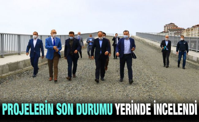 RTEÜ'nün Devam Eden Projeleri İncelendi