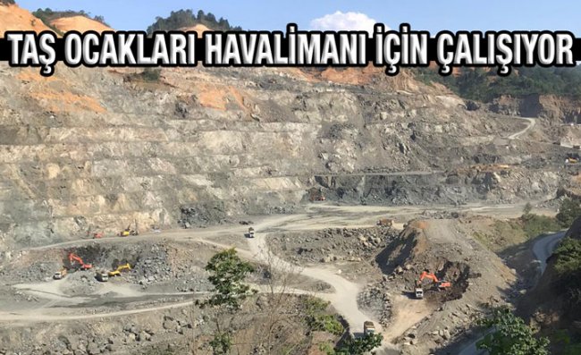 Dağdan 65 Milyon Taş Çıkartılıp Denize Döküldü