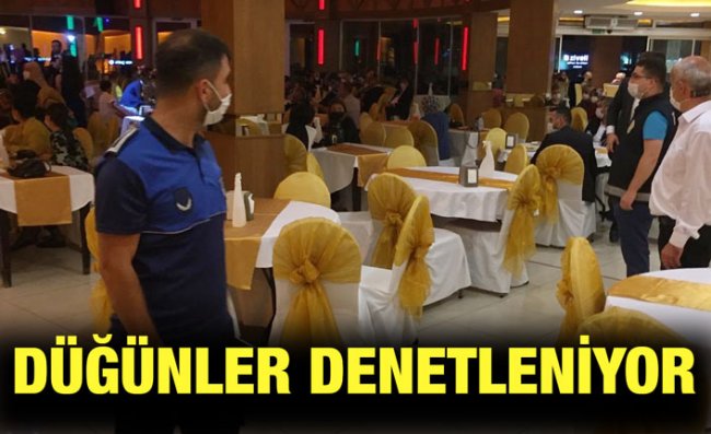 Rize'de Düğün Salonları Denetlendi