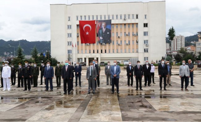 Rize'de 'Gaziler Günü' Törenle Kutlandı