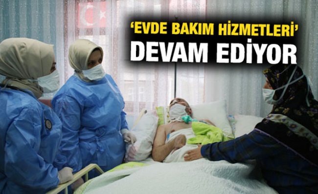 Sağlıkçıların Pandemide Zorlu 'Evde Bakım' Mesaisi