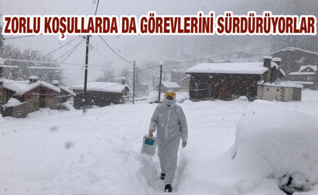 Filyasyon Ekipleri, Yoğun Kara Rağmen Virüsün İzini Sürüyor