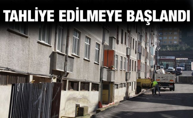 Rize'nin 'Pisa Kuleleri' Yıkılıyor