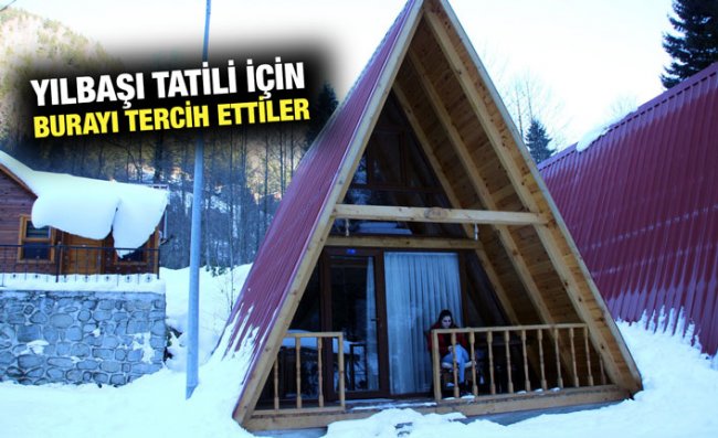 Yılbaşı Tatili İçin Tercih Yaylalarda Bungalovlar Oldu