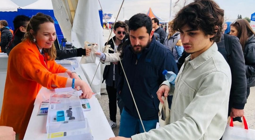 RTEÜ'nün standı TEKNOFEST'te ilgi gördü