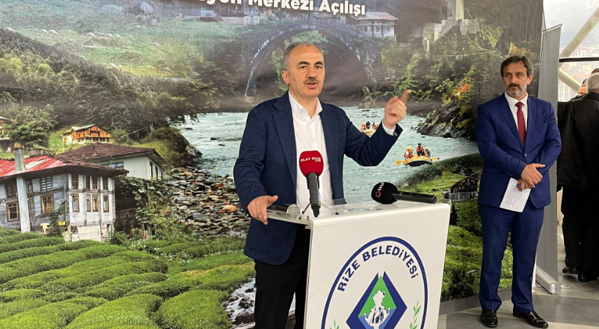 Çay Bardağı içerisinde Turizm Koordinasyon Merkezi açıldı