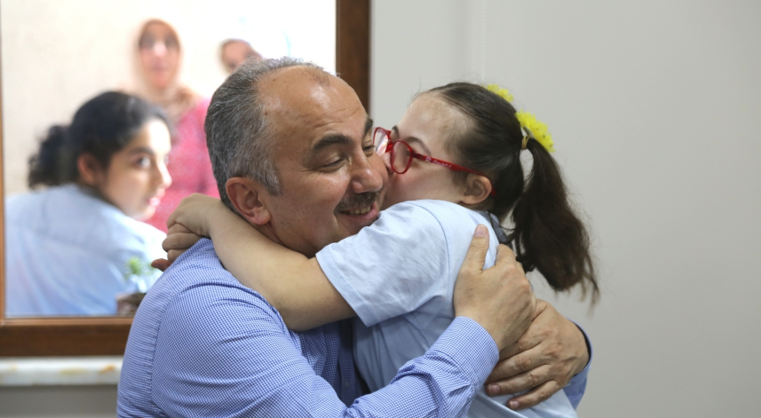 Özel bireylerin, özel çalışmaları sergilendi