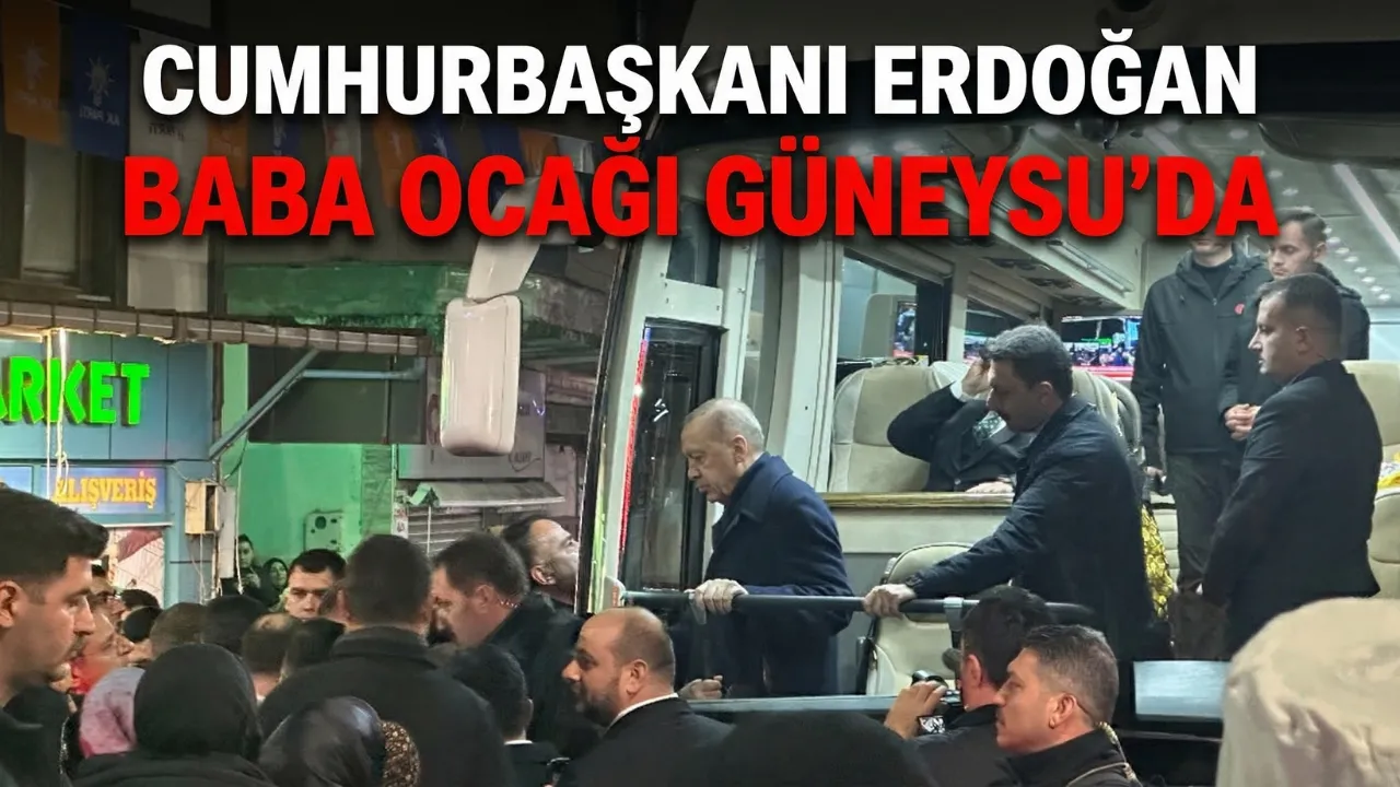 Cumhurbaşkanı Erdoğan, memleketi Rize'nin Güneysu ilçesinde vatandaşlara hitap etti