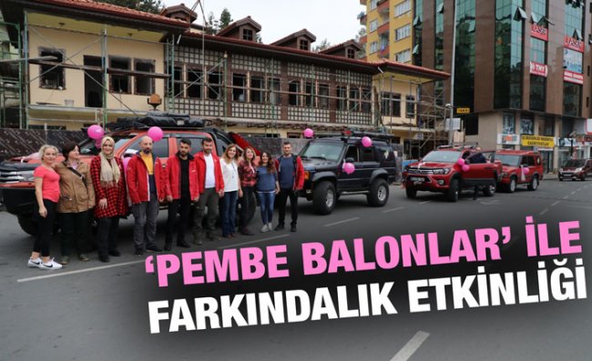 Erken Teşhisin Önemine 'Pembe Balonlar' ile Dikkat Çektiler