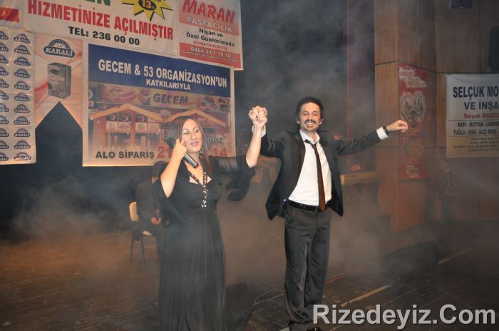 Muhammed Ali , Yasemin Yıldız, Murat Köse, Özlem Devran izleyicilere unutulmaz bir gece yaşattı.