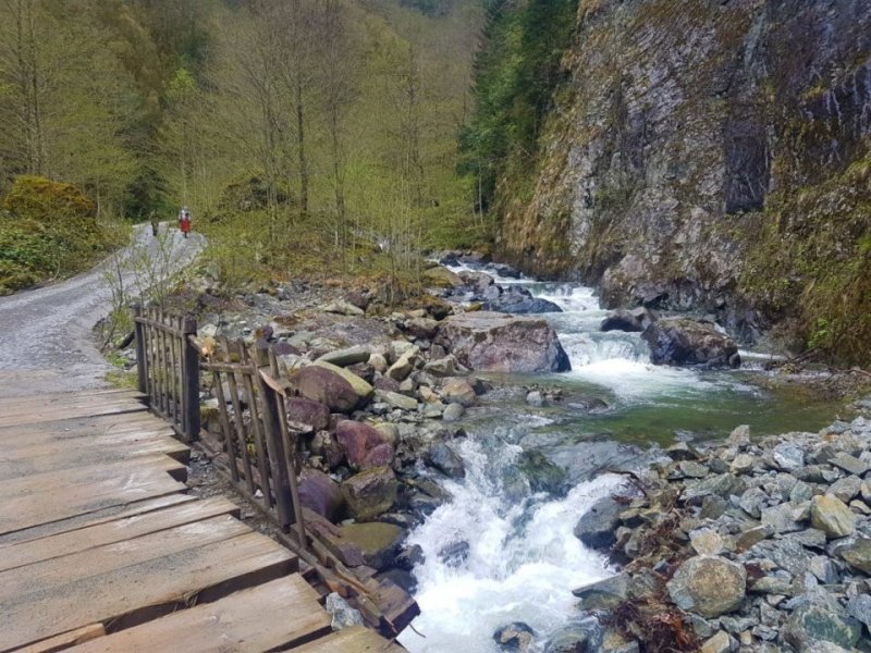 Mevsim itibariyle şelalede pek kimse yoktur diye düşünürken Bitlis’den gelen bir okul grubuna denk geliyoruz. Liselerin böyle geziler düzenliyor olması ne kadar güzel bir şey. Onların eğlenmelerini, poz poz fotoğraf çekmelerini bekliyoruz. Gençlik güzel şey. Yaz olsa, şelalenin önünde oluşan gölde ne yüzerdik ama diye düşünüyorum. Bunları yapmak için hava bir hayli soğuk ve ıslak. Durduğum noktaya, şelaleden akan sular toz gibi yağıyor. Rüzgarı saçlarımı uçuruyor. Güneşli bir havada yine gelmek üzere ayrılıyoruz.