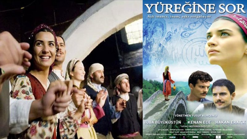 YÜREĞİNE SOR (2010) - İki genç insan Esma ile Mustafa birbirini sevmiştir.Gelecek ancak birlikte olduklarında anlamlıdır onlar için. Yoksa hayatın bir değeri yoktur. Ne var kibu aşkın döneme ve yöreye özgü bir engeli bulunmaktadır. Mustafa gizli bir Hıristiyan'dır. Esma dahil herkes onu Müslüman sanmaktadır. Öbür yandan Osmanlı yaptığı yasal düzenlemelerle Hıristiyan tebaayı Müslümanlarla eşit duruma getirmiştir. (Yönetmenliğini Çayelili Yusuf Kurçenli'nin yaptığı ve Tuba Büyüküstün'ün başrolünde olduğu filmin çekimlerinin büyük bir kısmı Ayder'de yapıldı)
