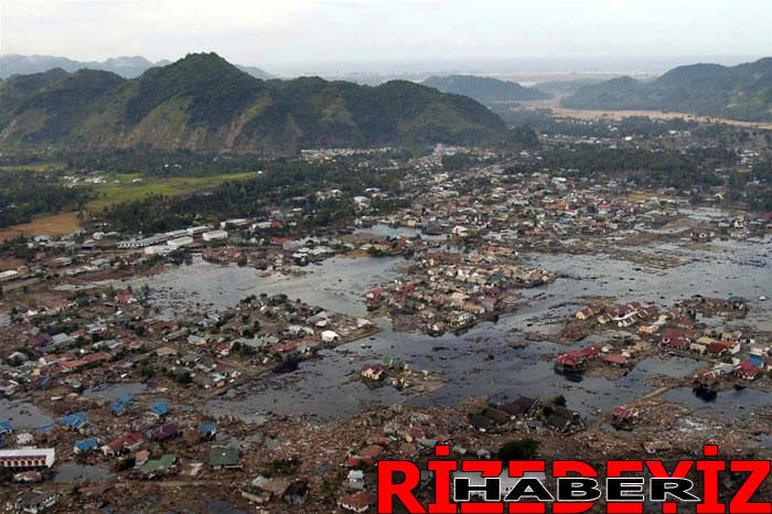 26 Aralık 2004'te Hint Okyanusu Endonesya açıklarında gerçekleşen deprem 9.0 büyüklüğündeydi.