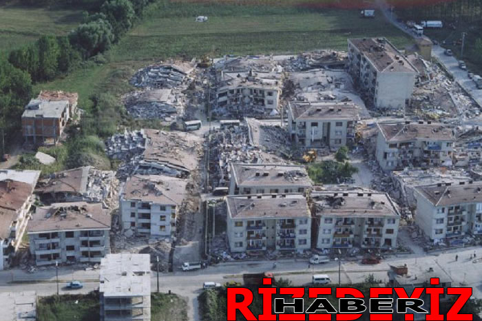 17 Ağustos 1999'da Kocaeli'de meydana gelen deprem 7.4 şiddetindeydi.