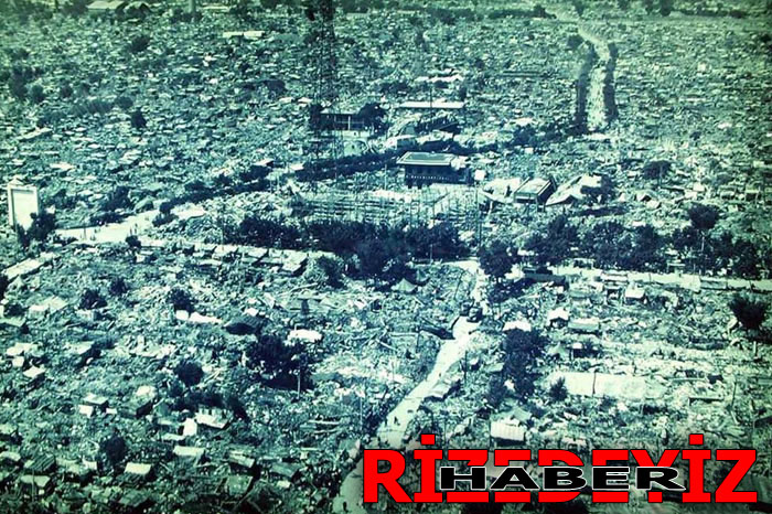 28 Temmuz 1976 yılında Çin'de meydana gelen deprem 7.8 büyüklüğündeydi.