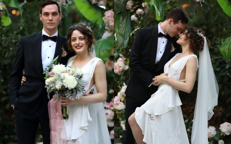 Seren Şirince bir süredir birlikte olduğu İngiliz Tobias Sutter evlendi.