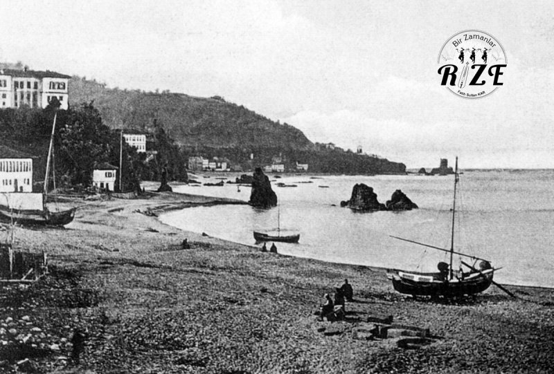 Pazar ilçesinden bir görünüm (1900)