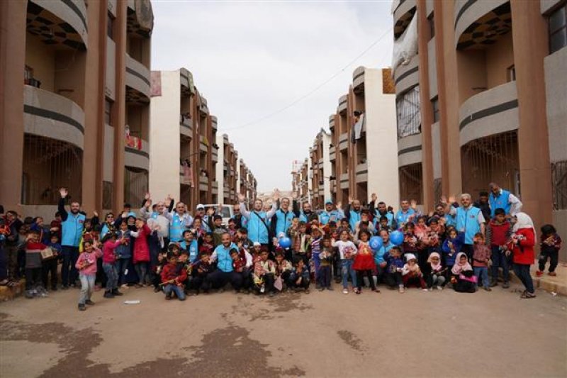 TDV Gönüllüleri İdlib'de İyilik Tohumları Ekti