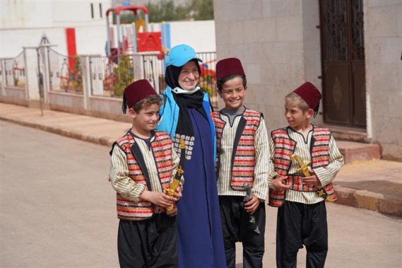 TDV Gönüllüleri İdlib'de İyilik Tohumları Ekti