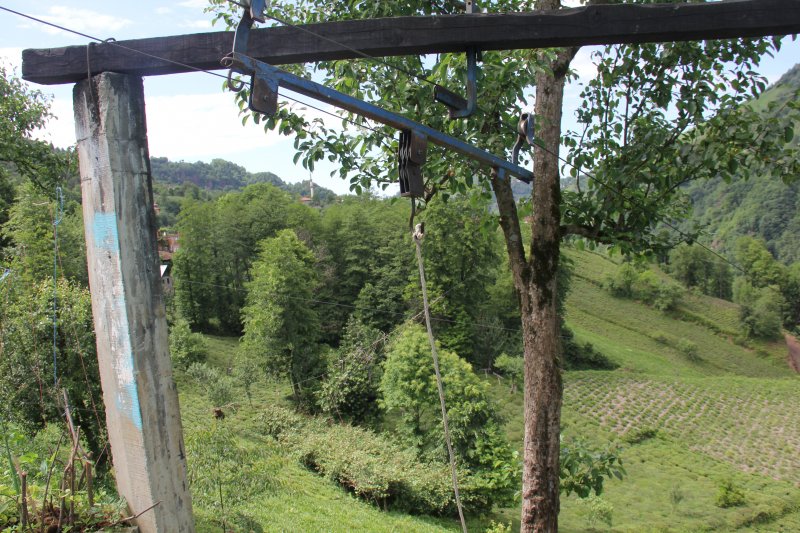 Rizeli kıvrak zekası ile çay toplamayı kolaylaştırdı